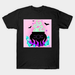 Cauldron with crystals T-Shirt